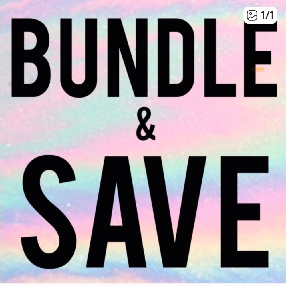 Colorful Bundle & Save Poster